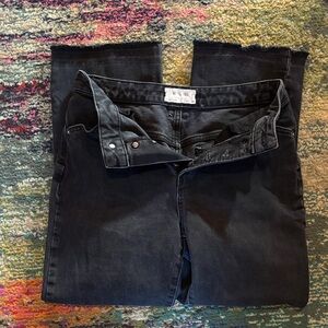 We The Free Straight Leg Black Jeans